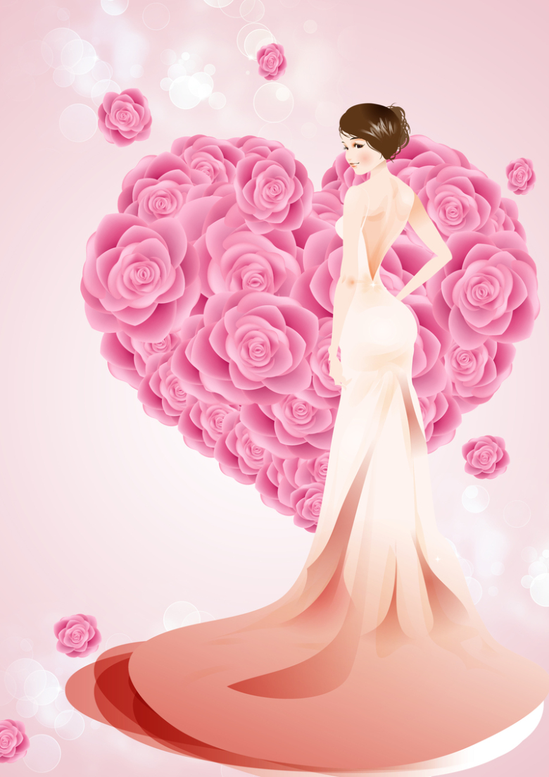 韩式半永久整形海报背景