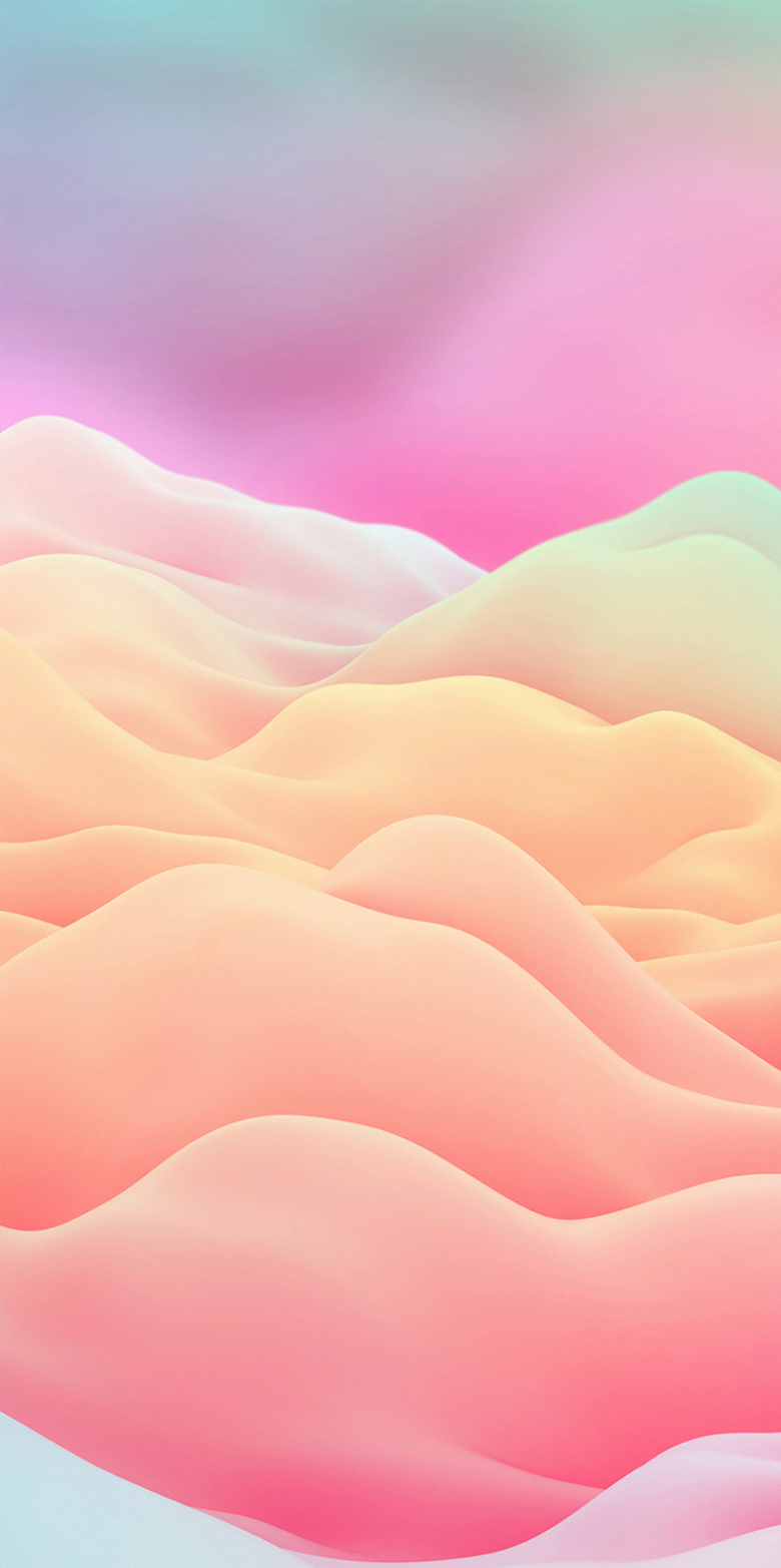 粉红渐变立体几何海报背景