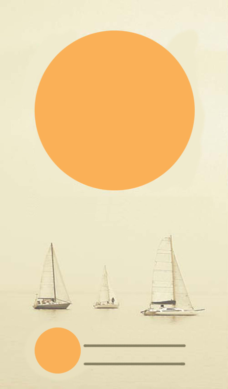 淡雅简约招聘模板背景图