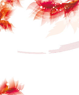 清新唯美水彩花朵海报背景模板