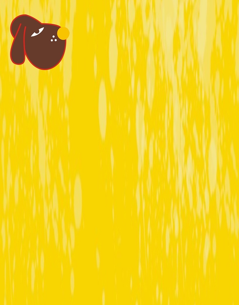 黄色斑点小狗宠物背景素材