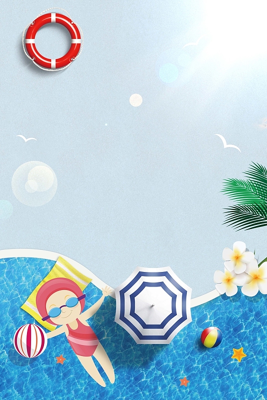 夏季六月你好海报