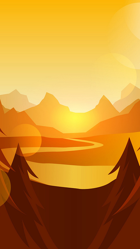 卡通鸡年背景素材aijpg橙色传单促销父爱如山h5背景素材psdjpg中国风