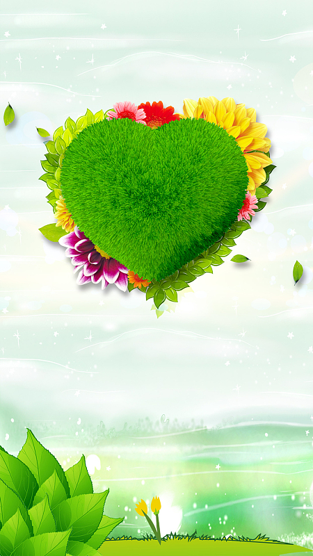 春意清新背景素材_春意清新背景图片下载_觅元素