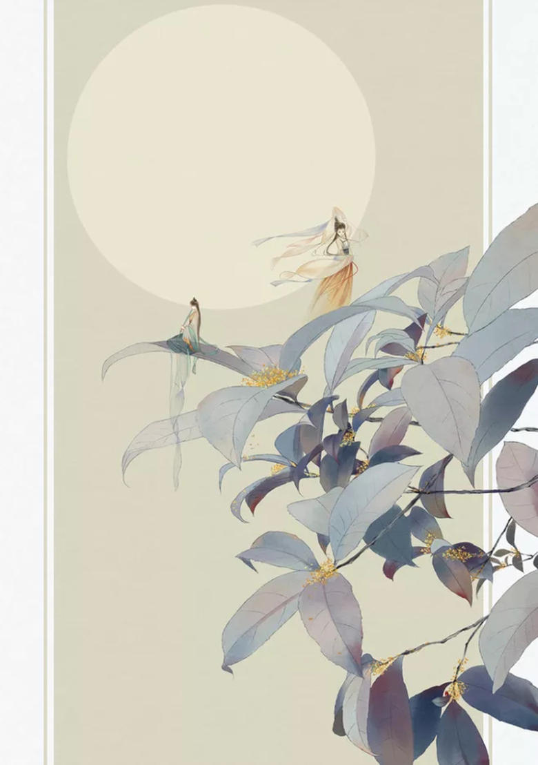 卡通人物海报背景