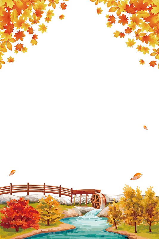 新商城卡通手绘背景素材图片-新商城背景图片下载-觅元素