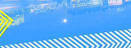 蓝色海报banner背景
