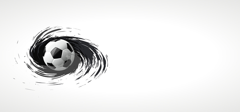 世界杯灰色水墨漩涡纹理足球背景