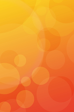 橙色黄色渐变发亮圆圈梦幻唯美海报背景