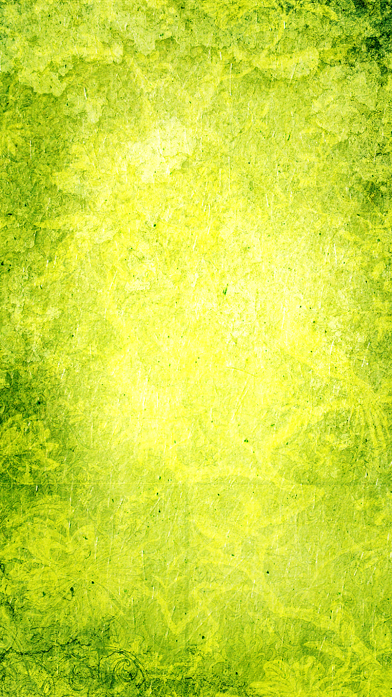 绿色花纹图案H5背景素材