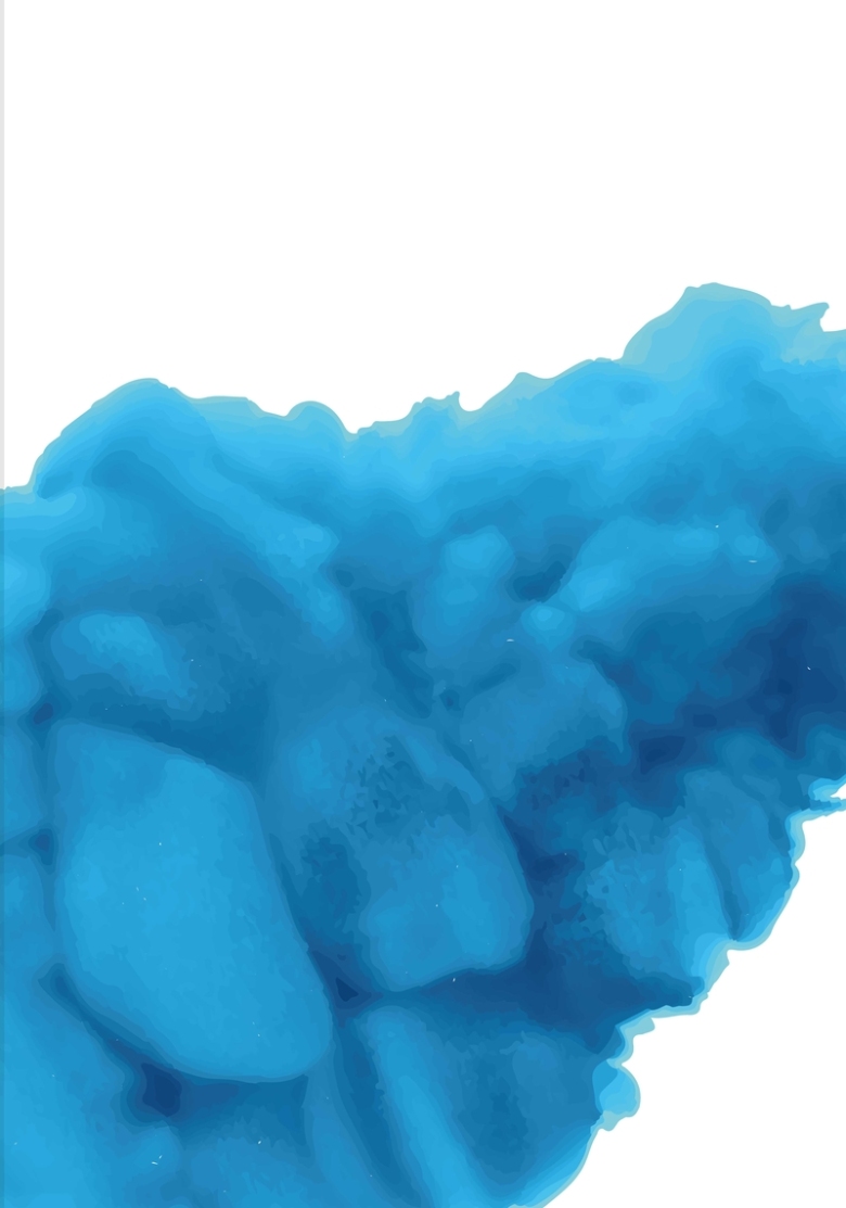 蓝色渲染质感背景模板