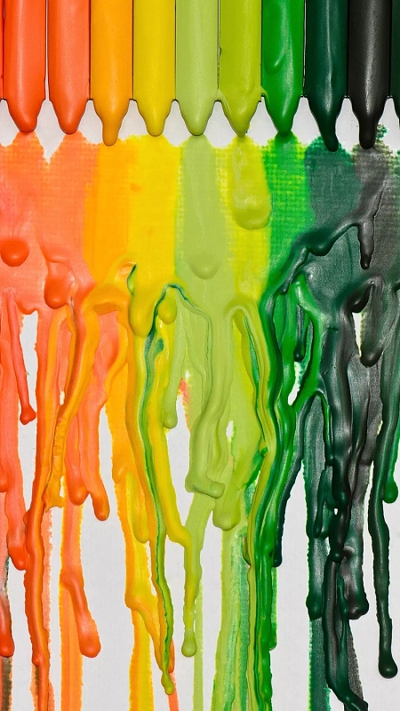 彩色颜料艺术纹理h5背景