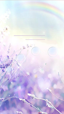 紫色梦幻H5背景psd源文件分层下载