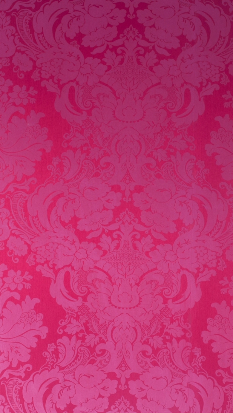 纹理红色欧式花纹大气h5背景素材