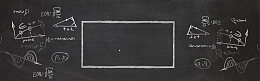 开学季数学公式banner背景