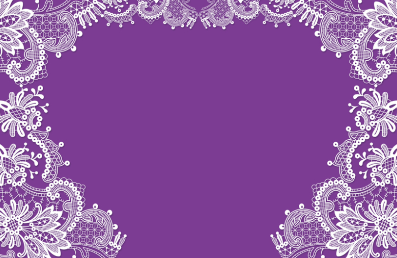 紫色婚礼海报背景素材