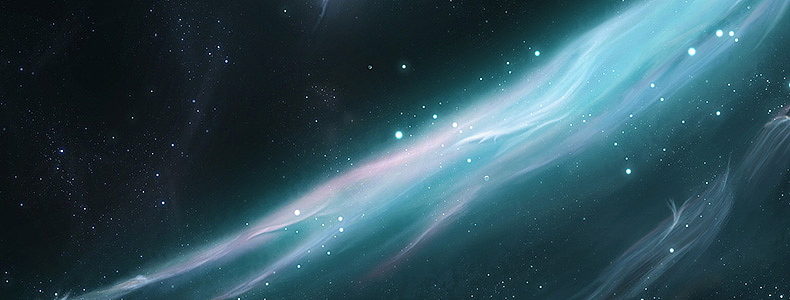 宇宙星河光束背景