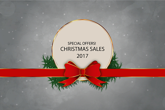 圣诞节2017邀请函背景素材