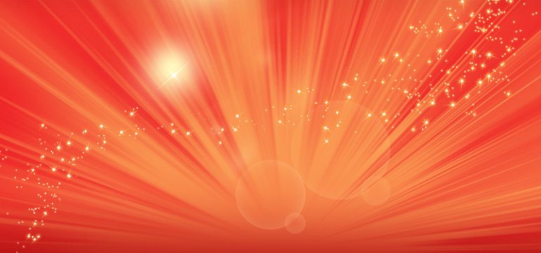 淘宝简约橙色电商banner背景