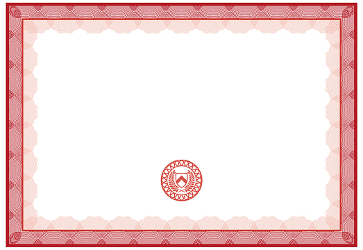 欧式简约证书背景素材