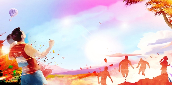 大气创意亚运会背景素材