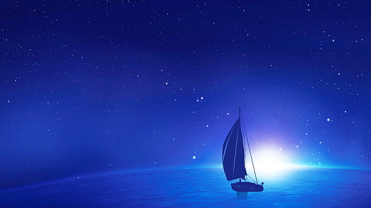 蓝色科技背景素材