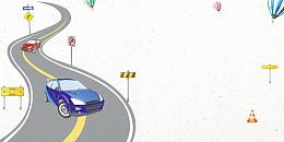 驾校招生驾校培训背景模板