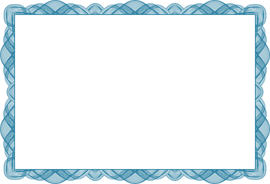 蓝色证书证件背景素材