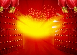 迎战2017cdr海报背景模板