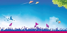 校园春季体育运动会背景