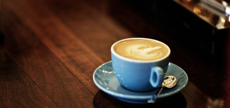 咖啡色深色文艺背景banner