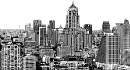 建筑物剪影