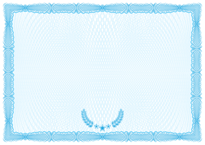 蓝色网纹证件背景素材