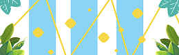 柠檬元素banner背景图