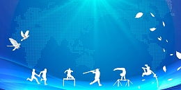 校园春季体育运动会PSD素材