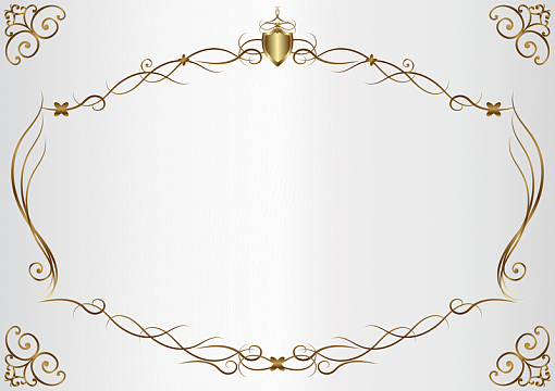 欧式金边花纹背景素材