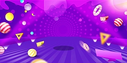简约创意VIP会员日海报背景