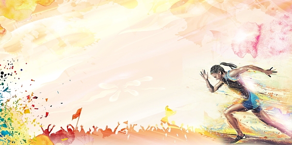 校园体育运动会海报