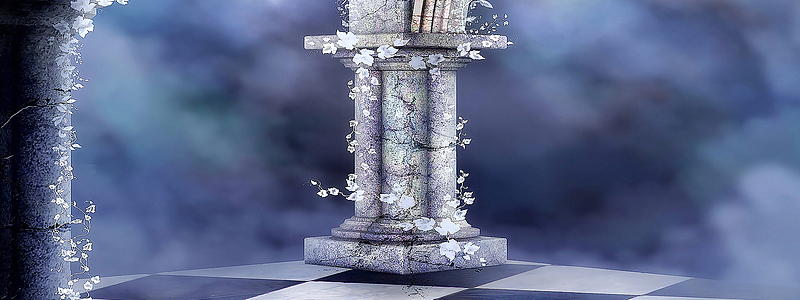 婚纱照假景梦幻背景banner