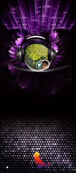 量贩KTV酒吧招聘X展架易拉宝