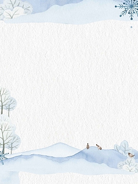 冬天冬季节气大雪