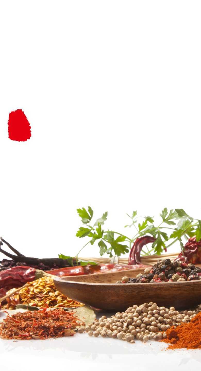 火锅底料原材料海报背景素材