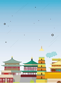 西安印象旅游PSD分层