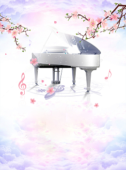 唯美音乐会海报设计
