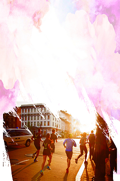 全民运动马拉松海报