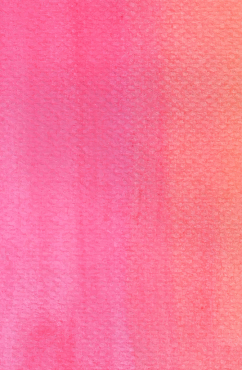 简约粉色喷墨水彩海报