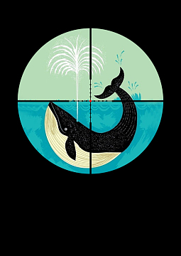 保护海洋生物背景素材