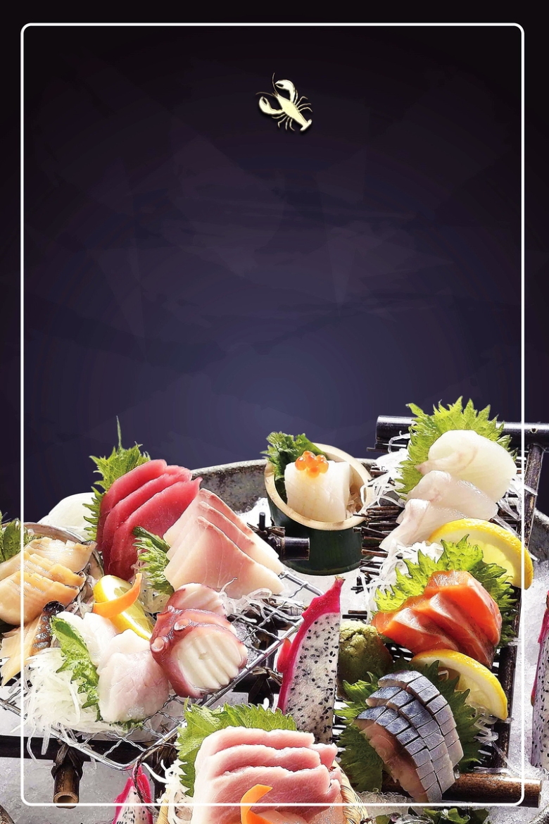 背景搜索 > 极品海鲜自助餐促销psd素材