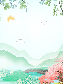 中国风清明节创意海报