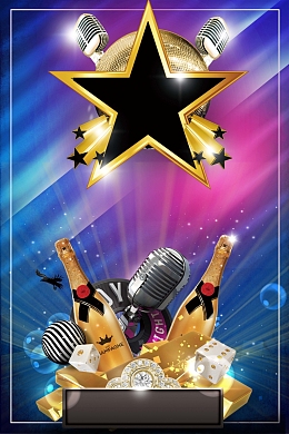 舞厅招聘海报背景素材